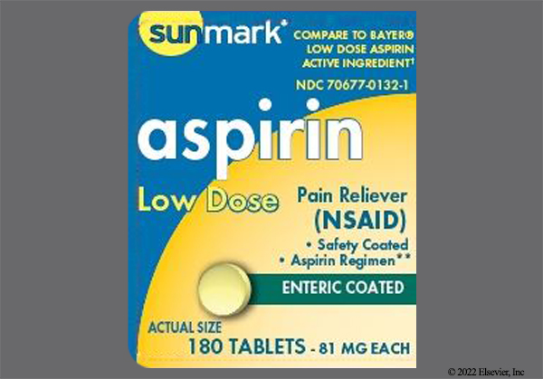 Health Tip # 22- Aspirin and Brain bleeding.